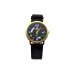 Часы Omega 1242 золото/черный циферблат