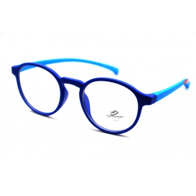 Детские компьютерные очки (неломайки) 1666 сине-голубые