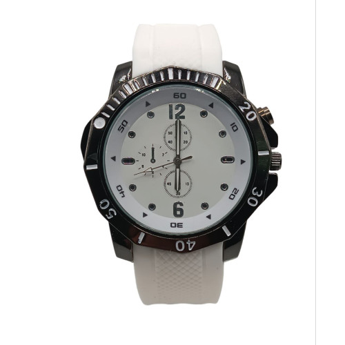 Часы STAINLESS STEEL BACK 3448  (силиконовый ремешок)