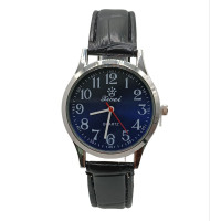 Часы STAINLESS STEEL  (QUARTZ) 1247 синий циферблат