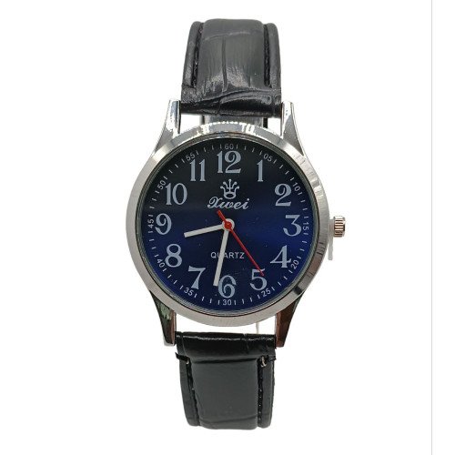 Часы STAINLESS STEEL  (QUARTZ) 1247 синий циферблат