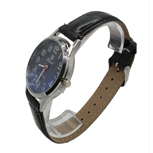 Часы STAINLESS STEEL  (QUARTZ) 1247 синий циферблат