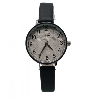 Часы женские Fuke 1234 черный ремешок