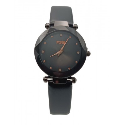 Часы женские Fuke 1235 черные/черный ремешок