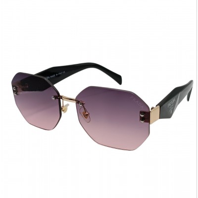 Женские солнцезащитные очки PR 3019 золото-розовые