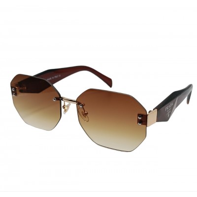 Женские солнцезащитные очки PR 3019 золото-оливка