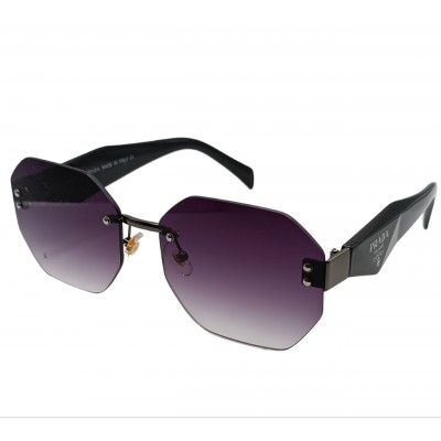 Женские солнцезащитные очки PR 3019 сталь-серые
