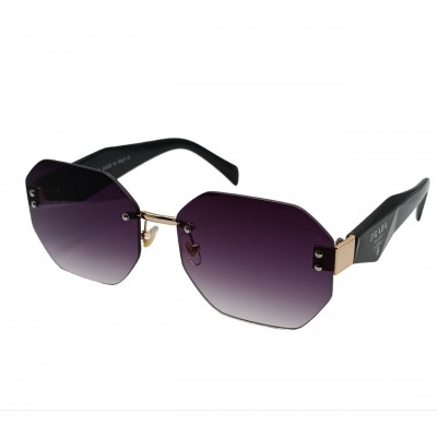 Женские солнцезащитные очки PR 3019 золото-серые