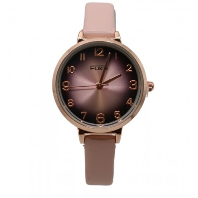 Часы женские Fuke 1236 розовый ремешок