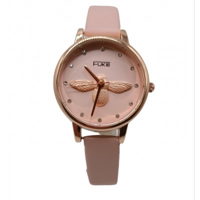 Часы женские Fuke 1237 розовый ремешок