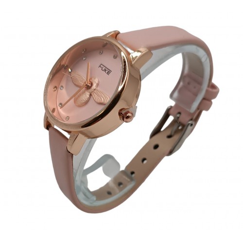 Часы женские Fuke 1237 розовый ремешок