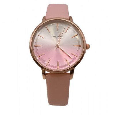 Часы женские Fuke 1239 розовый ремешок