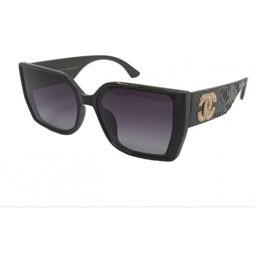 Женские поляризованные солнцезащитные очки CH P3540 c2 черно/серые