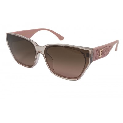 Женские поляризованные солнцезащитные очки LV P3544 c5 розовые
