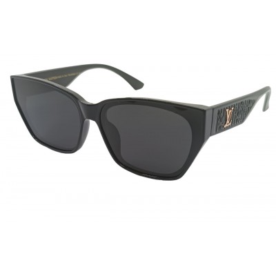 Женские поляризованные солнцезащитные очки LV P3544 c1 черно/черные