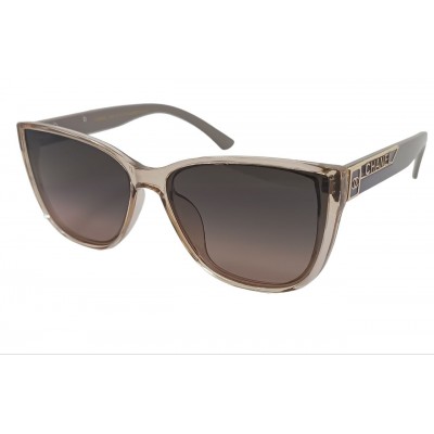 Женские поляризованные солнцезащитные очки CH P3547 c5 прозрачно/розовые