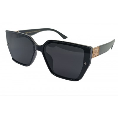 Женские поляризованные солнцезащитные очки FEN P3543 c1 черно/черные