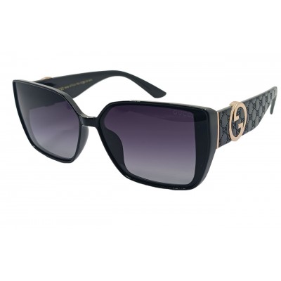 Женские поляризованные солнцезащитные очки GG P3545 c2 черно/серые