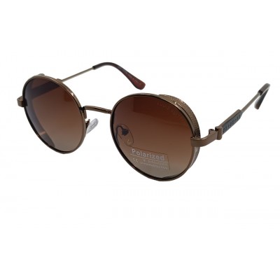 Женские поляризованные солнцезащитные очки LV P5831 c2 коричневые