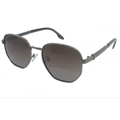 Женские поляризованные солнцезащитные очки LV P5832 c3 сталь/серые