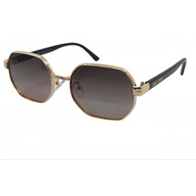 Поляризованные солнцезащитные очки TF P5825 золото/серые