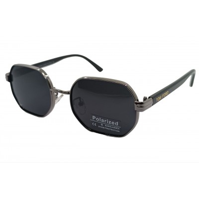 Поляризованные солнцезащитные очки TF P5825 сталь/черные