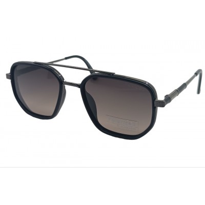 Поляризованные солнцезащитные очки Pol P5829 c5 сталь/черно-серые