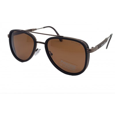 Поляризованные солнцезащитные очки Pr P5827 c2 коричневые