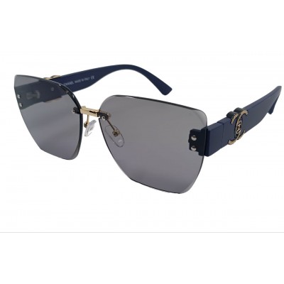 Женские солнцезащитные очки CH 23073 синие/матовые