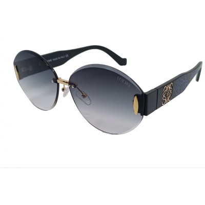 Женские солнцезащитные очки Low 23089 черные/серая линза