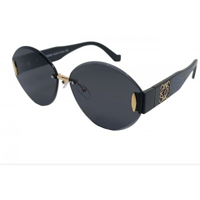 Женские солнцезащитные очки Low 23089 черные/черная линза