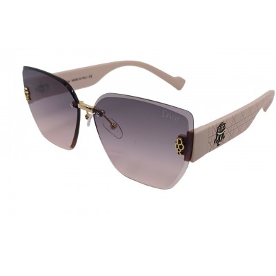 Женские солнцезащитные очки Dr 23093 розовые/серая линза