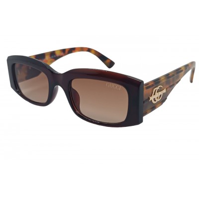 Женские солнцезащитные очки GG 58005 коричневый/леопард