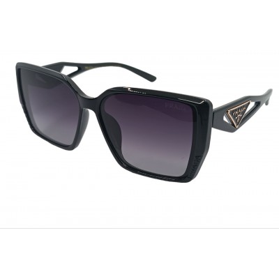 Поляризованные солнцезащитные очки Pr P3542 с2 черно/серые