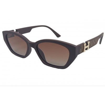 Поляризованные солнцезащитные очки HERM 5113 Col 02 коричневые