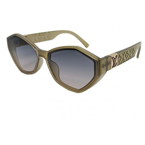 Женские солнцезащитные очки LV 58009 зеленые