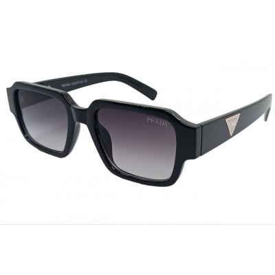 Женские солнцезащитные очки PR 58015 черно-серые