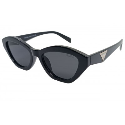 Женские солнцезащитные очки PR 58010 черно-черные