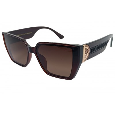 Женские поляризационные солнцезащитные очки Ver p3548 c3 коричневые