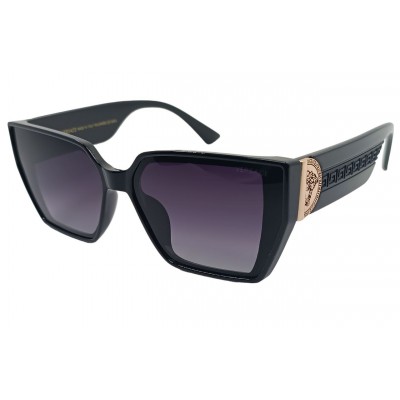 Женские поляризационные солнцезащитные очки Ver p3548 c2 черно-серые