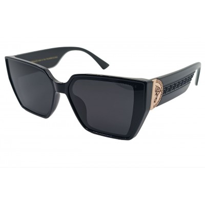 Женские поляризационные солнцезащитные очки Ver p3548 c1 черно-черные
