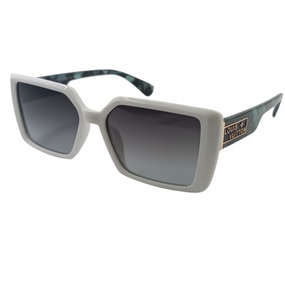 Женские поляризационные солнцезащитные очки LV 2401P белые
