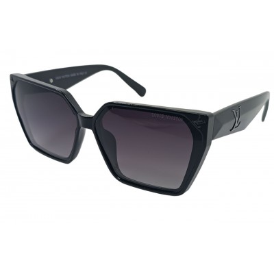 Женские поляризационные солнцезащитные очки LV 2403P черные