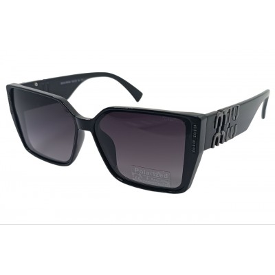 Женские поляризационные солнцезащитные очки MM 2402P черные