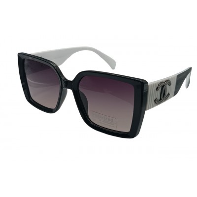Женские поляризационные солнцезащитные очки CH 2406P черно-белые