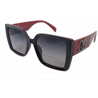 Женские поляризационные солнцезащитные очки CH 2406P бордовые