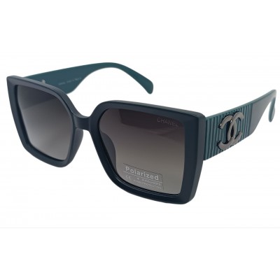 Женские поляризационные солнцезащитные очки CH 2406P бирюзовые