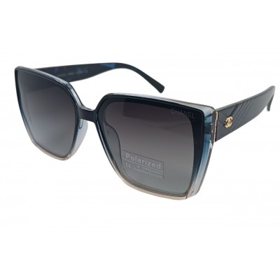 Женские поляризационные солнцезащитные очки CH Р33864 прозрачно-синие