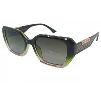 Женские поляризационные солнцезащитные очки LV 2405P зеленые