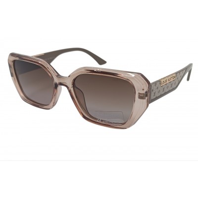Женские поляризационные солнцезащитные очки LV 2405P прозрачно-розовые